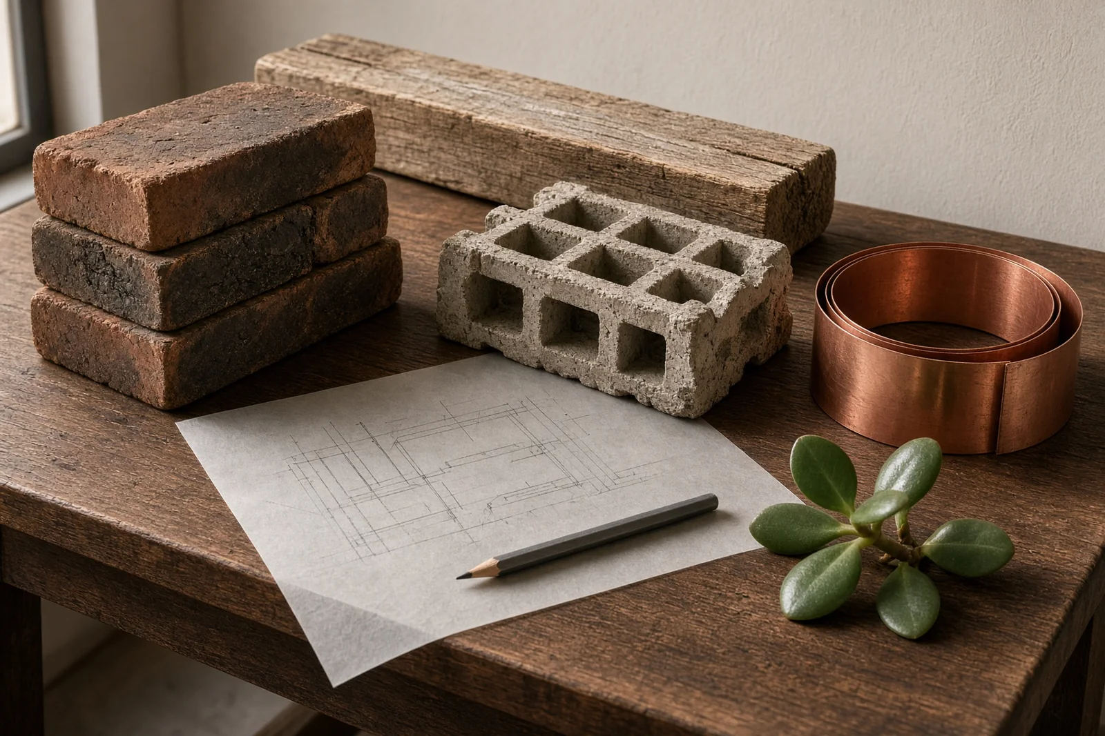 Reclaimed materials and original craftsmanship
